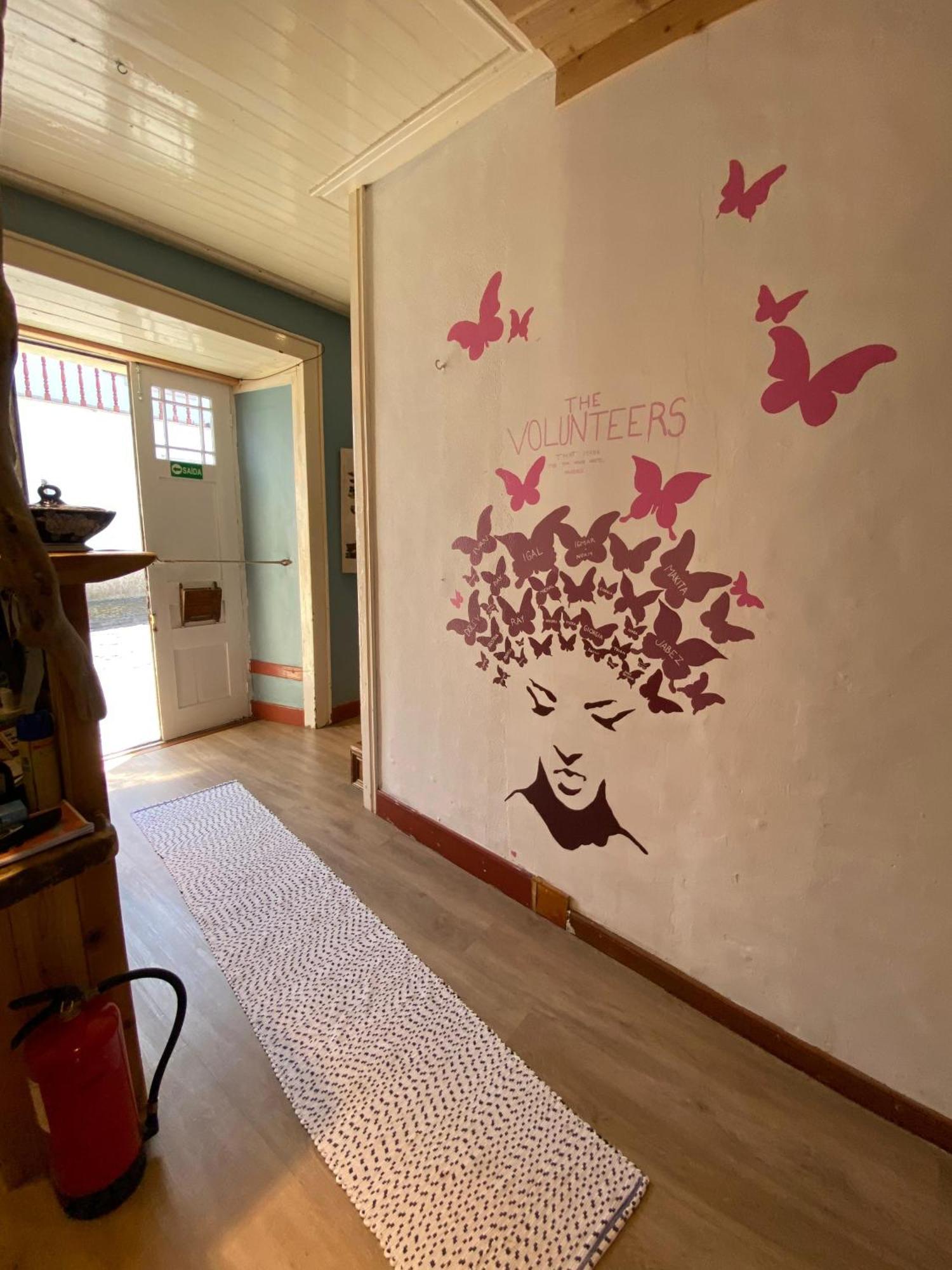 The Pink House Hostel Faja Grande Exterior foto