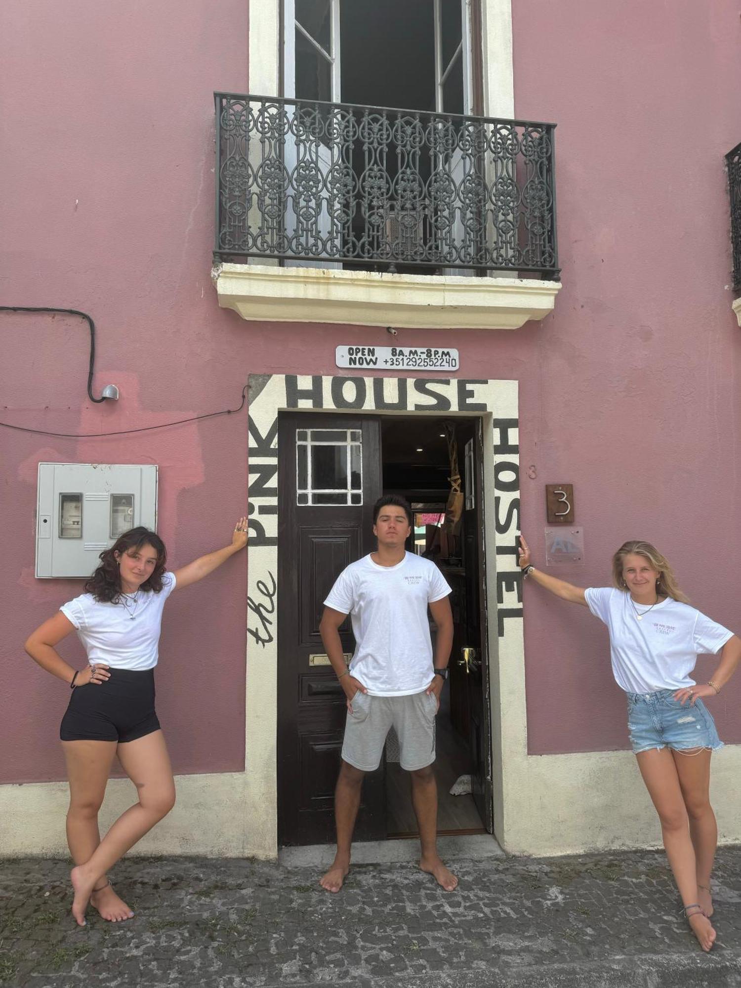 The Pink House Hostel Faja Grande Exterior foto